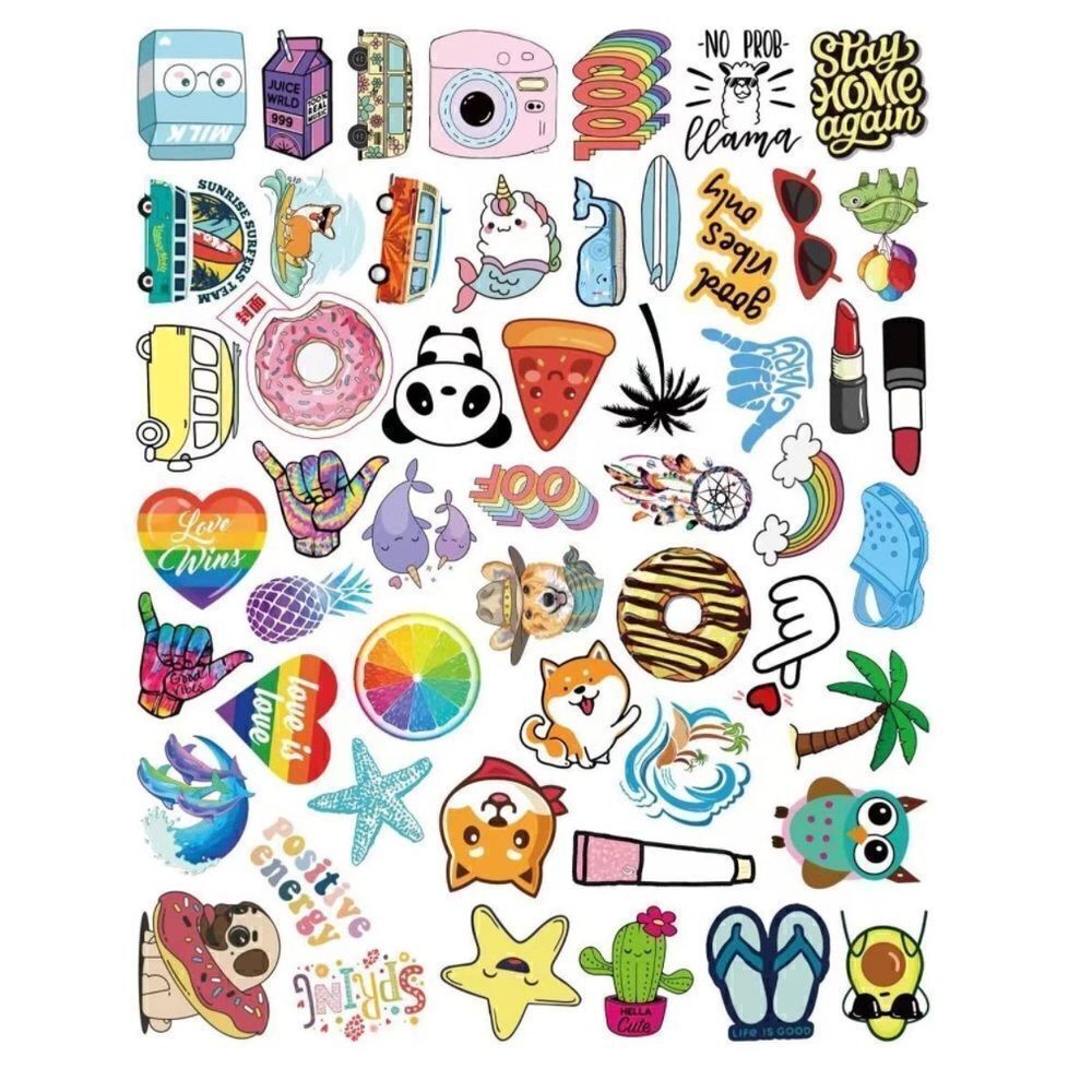 100pc Vinyl Sticker Set  - Picture 3 of 4